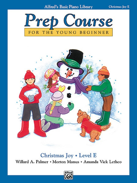 Alfred's Basic Piano Prep Course - Christmas Joy Level E Book