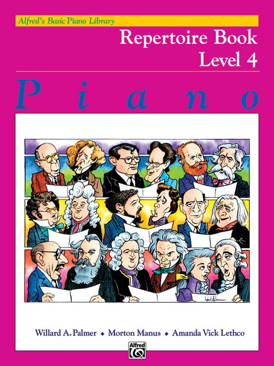 Alfred's Basic Piano Library - Repertoire Book Level 4