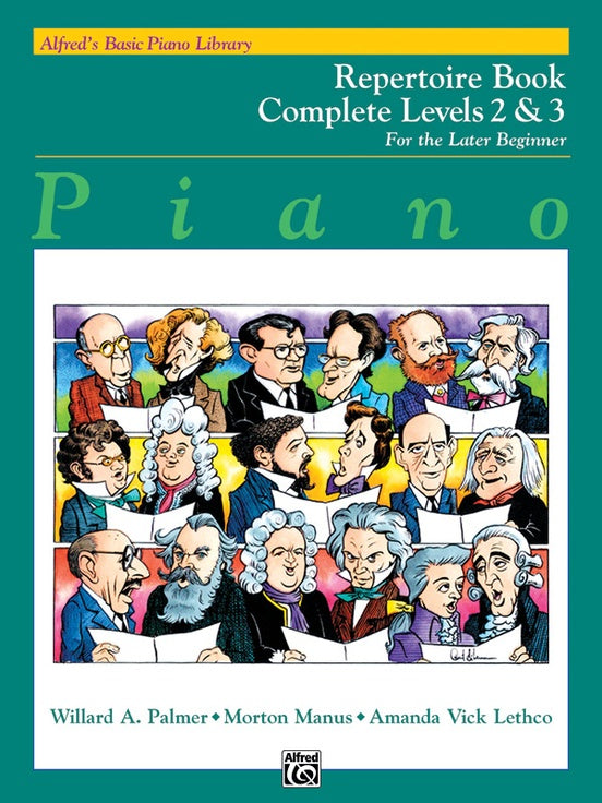 Alfred's Basic Piano Library - Repertoire Book Complete Level 2 & 3