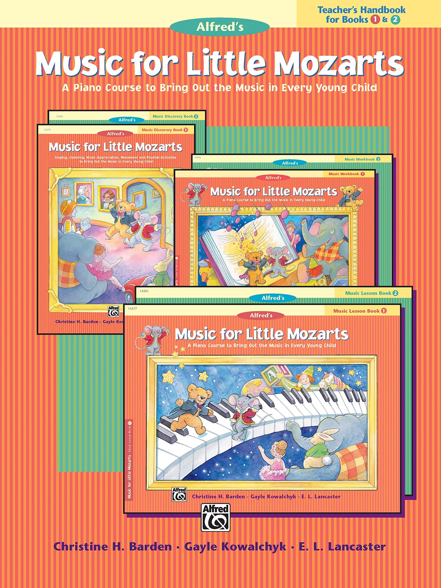 Alfred's Music For Little Mozarts - Teachers Handbook 1 & 2