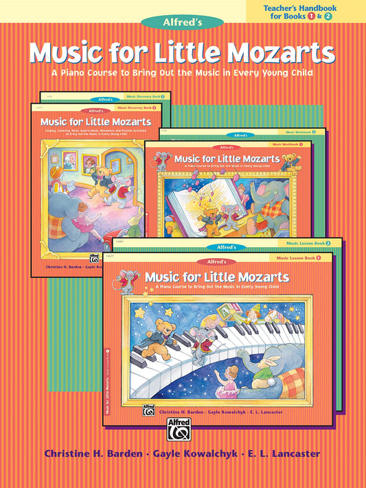 Alfred's Music For Little Mozarts - Teachers Handbook 1 & 2