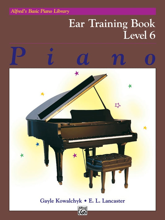 Alfred's Basic Piano Library - Ear Training Book Level 6