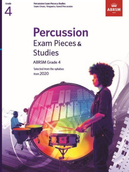 ABRSM Percussion Exam Pieces & Studies Grade 4 Book