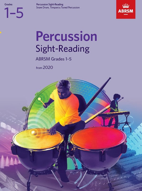 ABRSM Percussion Sight Reading Grade 1-5 Book