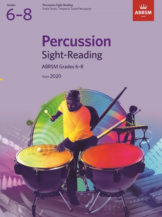 ABRSM Percussion Sight Reading Grade 6-8 Book