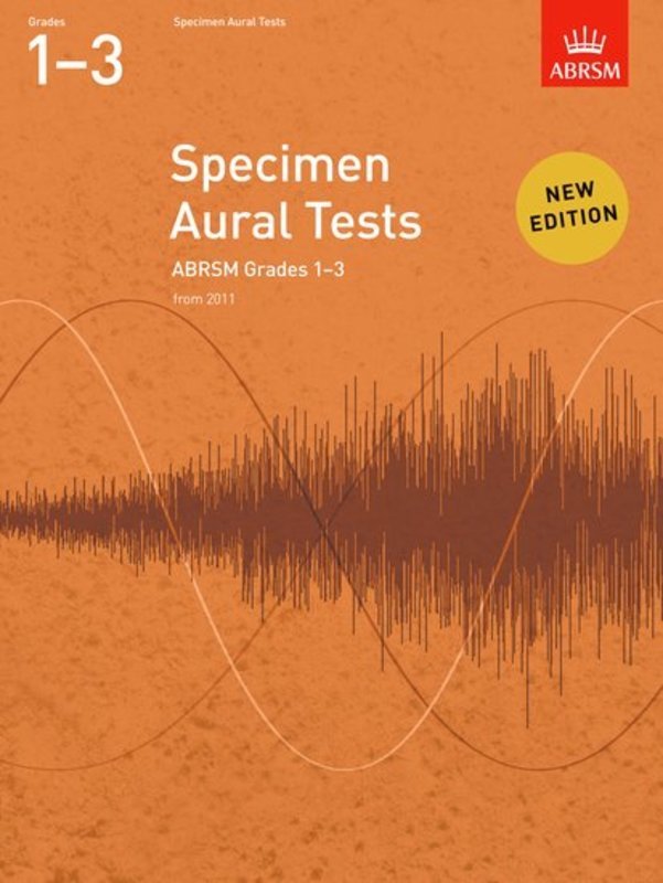 ABRSM Specimen Aural Tests Grade 1-3 Book (2011)