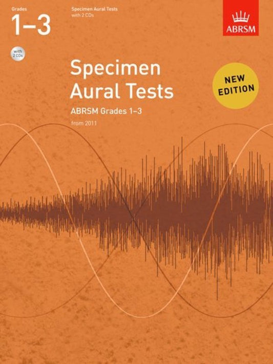 ABRSM Specimen Aural Tests Grade 1-3 Book/Cd 2011