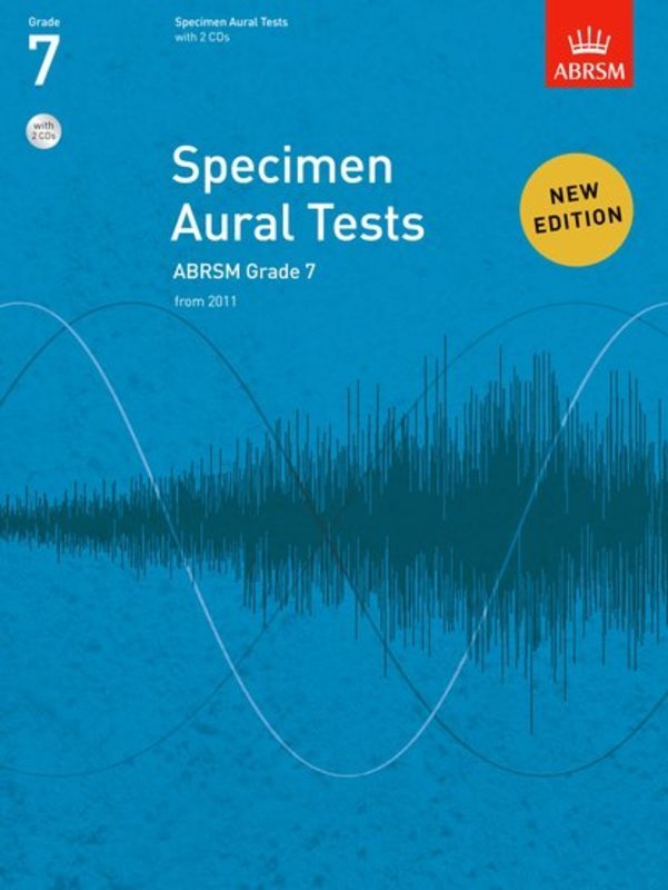 ABRSM Specimen Aural Tests Grade 7 Book/Cd 2011