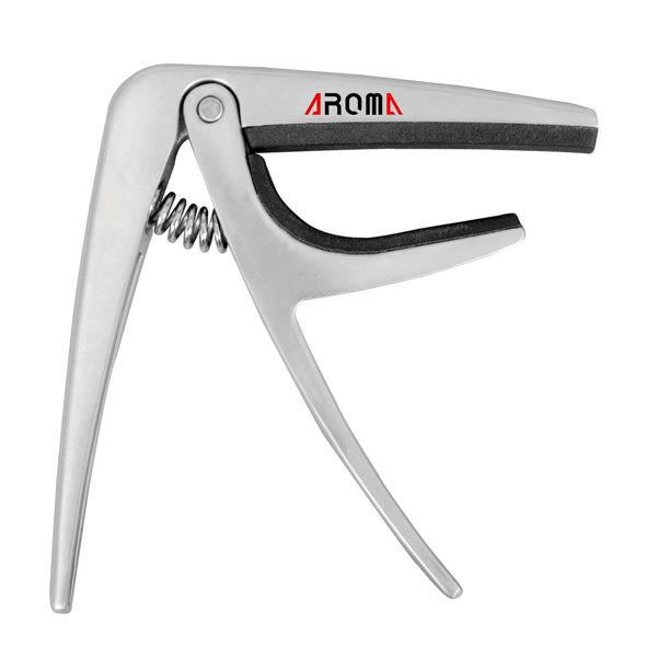 Aroma AC01 Acoustic/Electric Capo - Silver