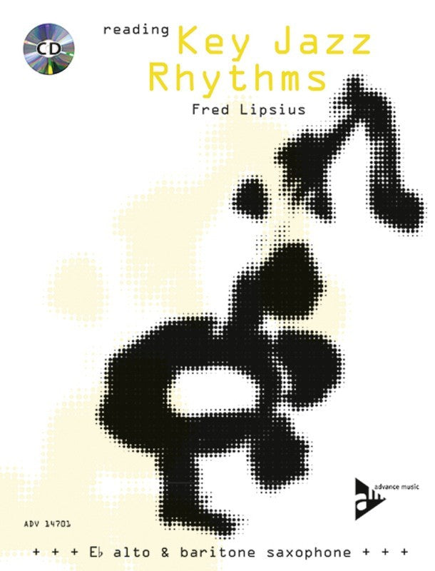 Reading Key Jazz Rhythms Alto/Bari Sax Bk/Cd