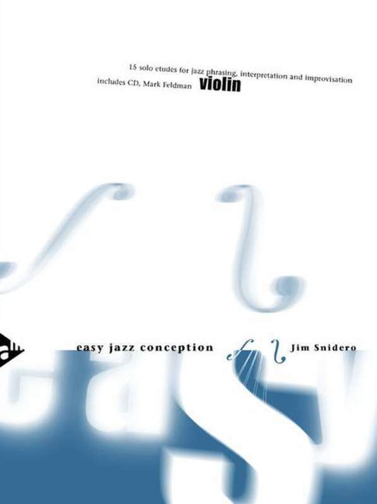 Easy Jazz Conception Violin Bk/Cd