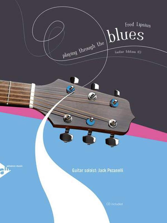 Playing Through The Blues Guitar Bk/Cd Gtr