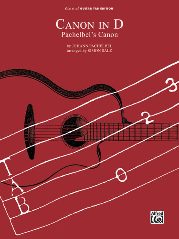 Pachelbel - Canon In D Guitar Tab Sheet Music