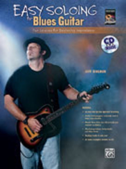 Easy Soloing For Blues Guitar Bk/Cd