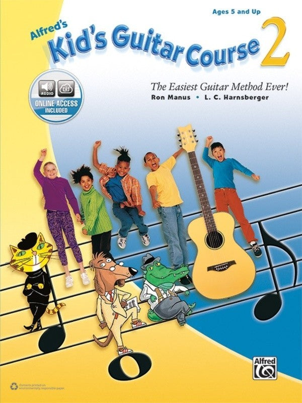 Alfred's Kids Guitar Course 2 Book/Ola