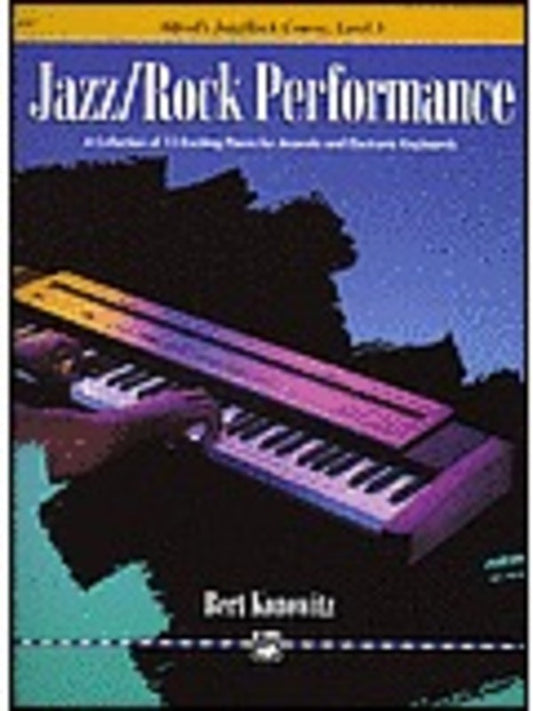 Alfred's Basic Jazz/Rock Course Performance Level 3 Book