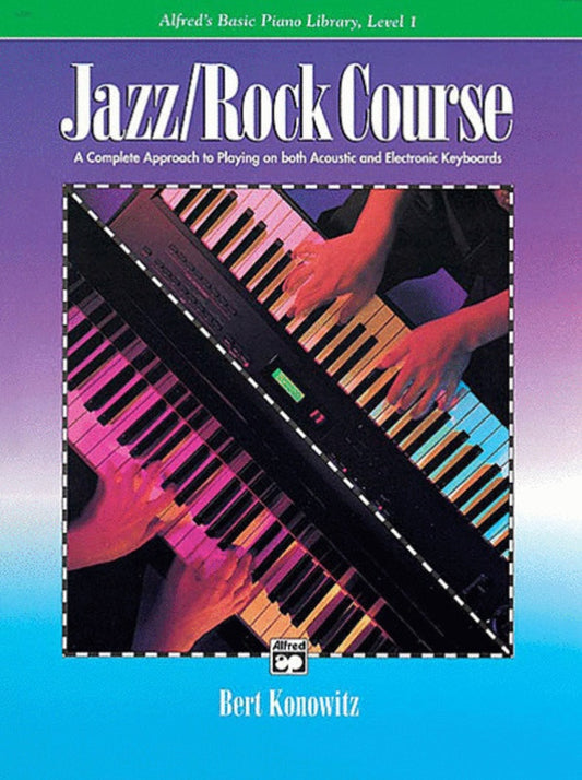 Alfred's Basic Jazz/Rock Course Lesson Level 1 Book