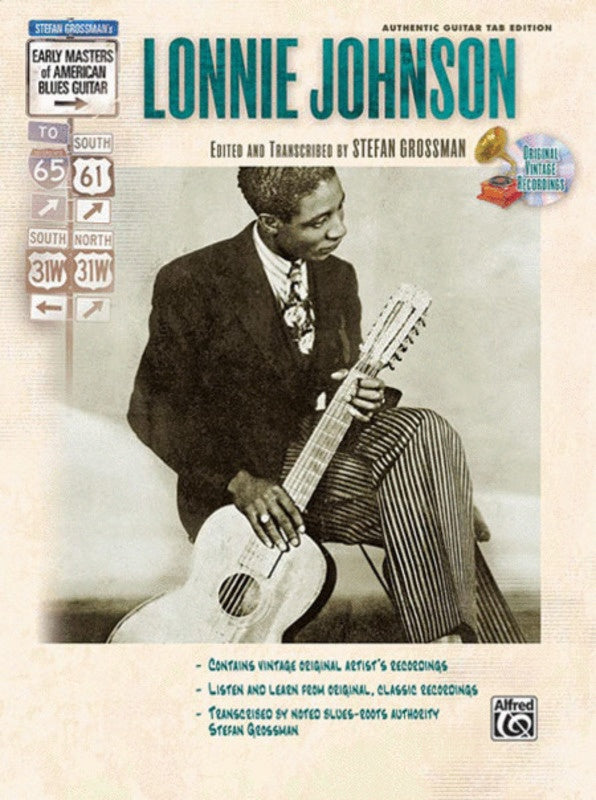 Lonnie Johnson Early Masters Bk/Cd