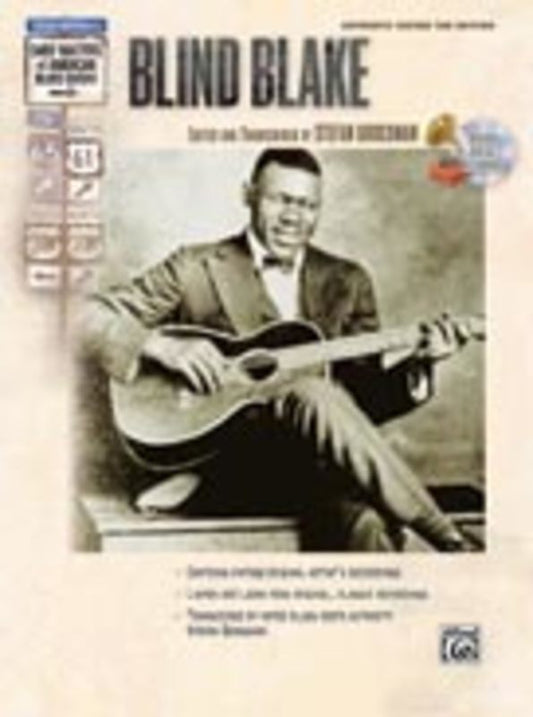 Blind Blake Early Masters Bk/Cd