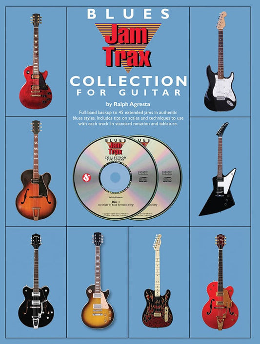 Blues Jam Trax Collection For Guitar Book/Cd