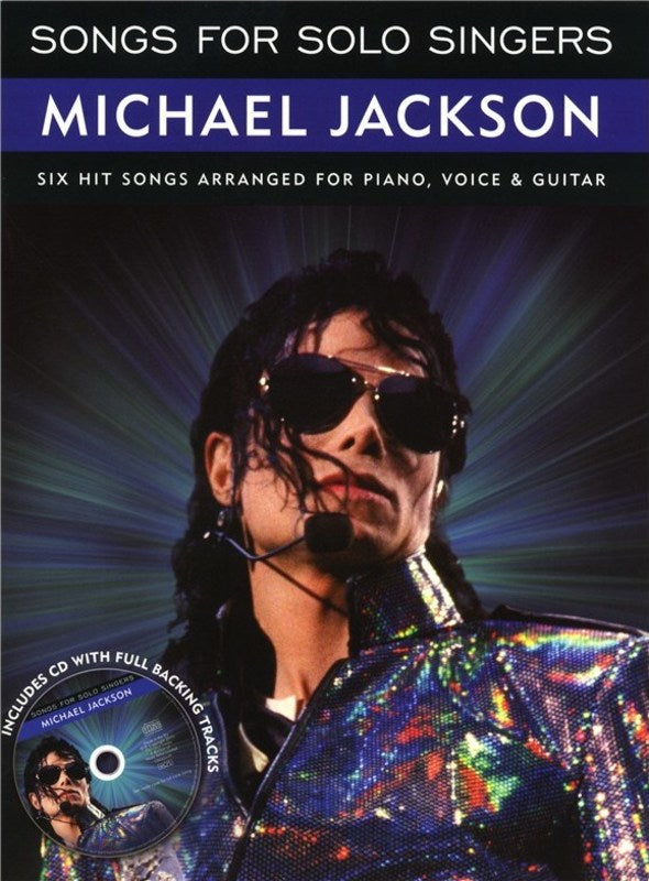 Songs For Solo Singers Michael Jackson Bk/Cd