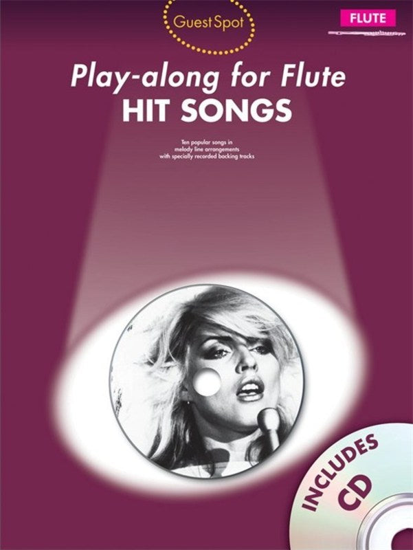 Guest Spot - Hit Songs For Flute Play Along Book/Cd