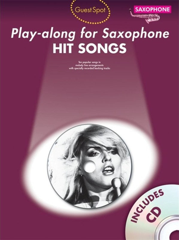 Guest Spot - Hit Songs For Saxophone Play Along Book/Cd