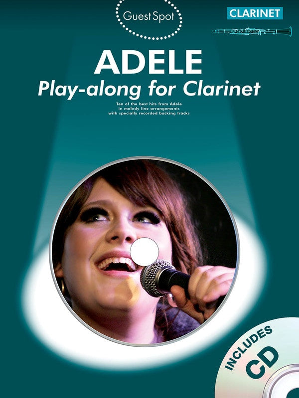 Guest Spot - Adele Clarinet Play Along Book/Cd