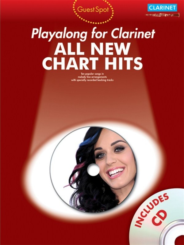 Guest Spot -  All New Chart Hits Clarinet Play Along Book/Cd