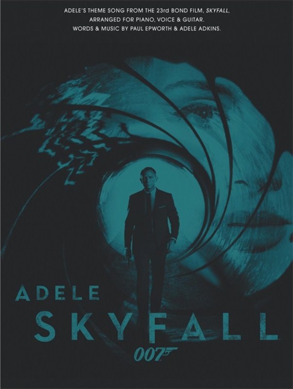 Adele Skyfall James Bond 007 Voice/Piano Songbook