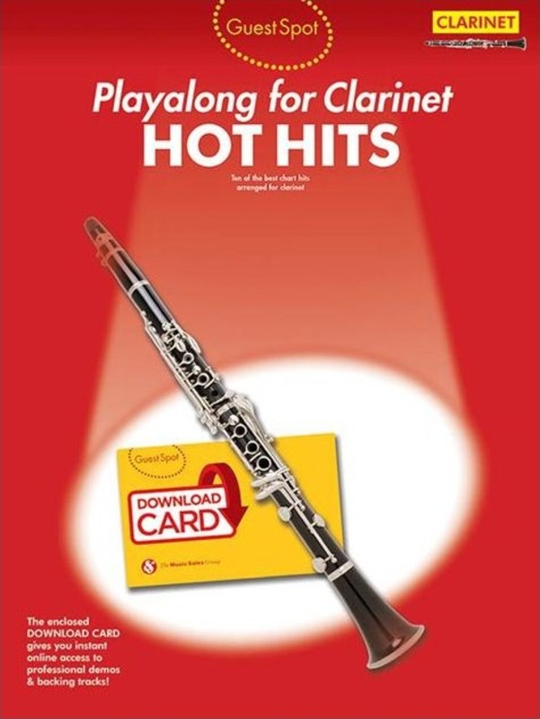 Guest Spot - Hot Hits Play Along for Clarinet Book/Ola