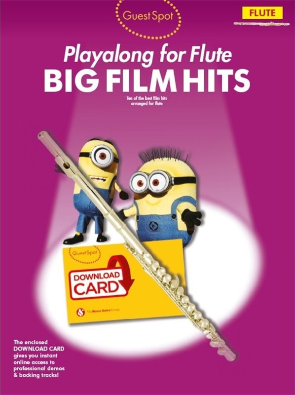 Guest Spot - Big Film Hits For Flute Play Along Book/Cd