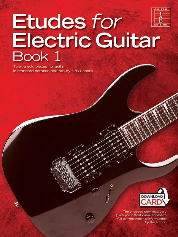 Etudes For Electric Guitar Bk 1 Bk/Ola