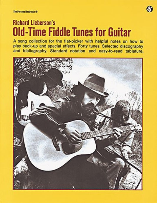 Richard Liebersons Old Time Fiddle Tunes Guitar Book