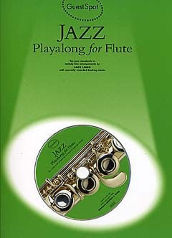 Guest Spot - Jazz Play Along Flute Book/Cd