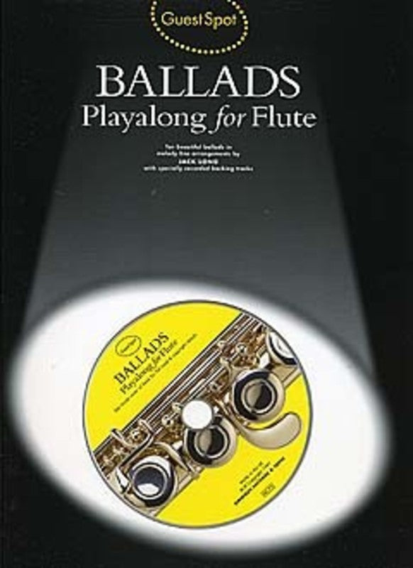 Guest Spot - Ballads For Flute Play Along Book/Cd