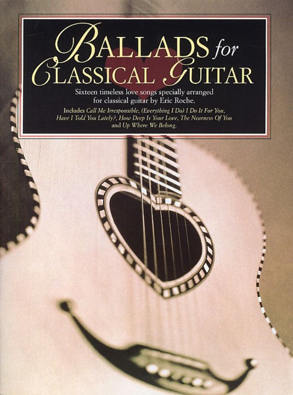 Ballads for Classical Guitar - Music2u