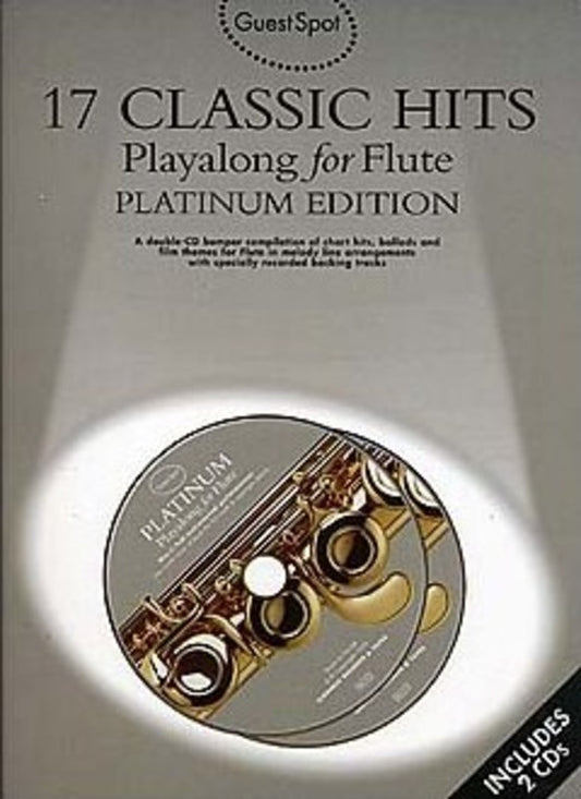 Guest Spot - 17 Classic Hits For Flute Play Along Book/Cd