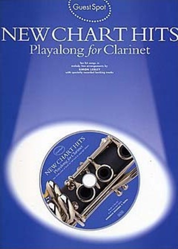 Guest Spot - New Chart Hits Clarinet Play Along Book/Cd