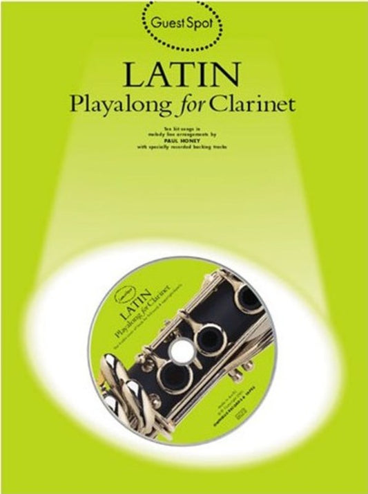 Guest Spot - Latin Clarinet Play Along Book/Cd