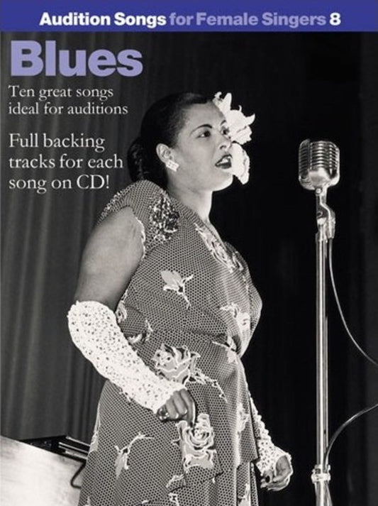 Audition Songs Female Edition Blues PVG Book/Cd