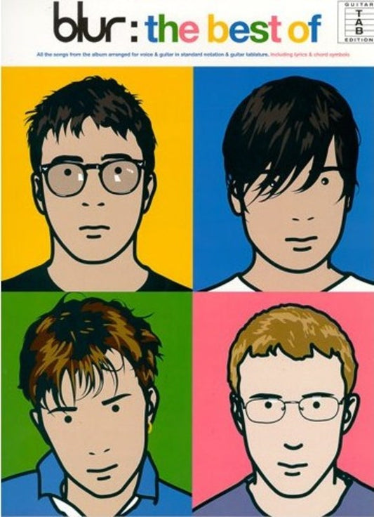 Blur - The Best Of Guitar Tab Book