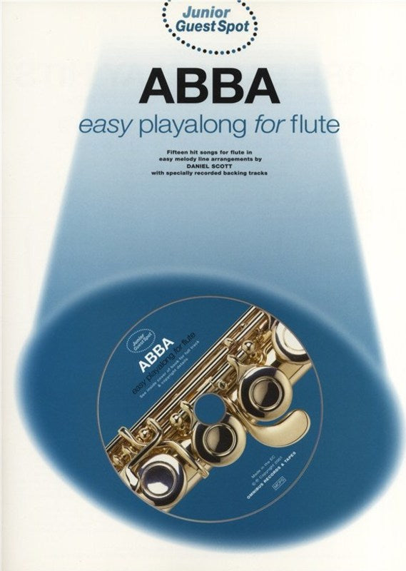 Junior Guest Spot - Abba Flute Play Along Book/Cd