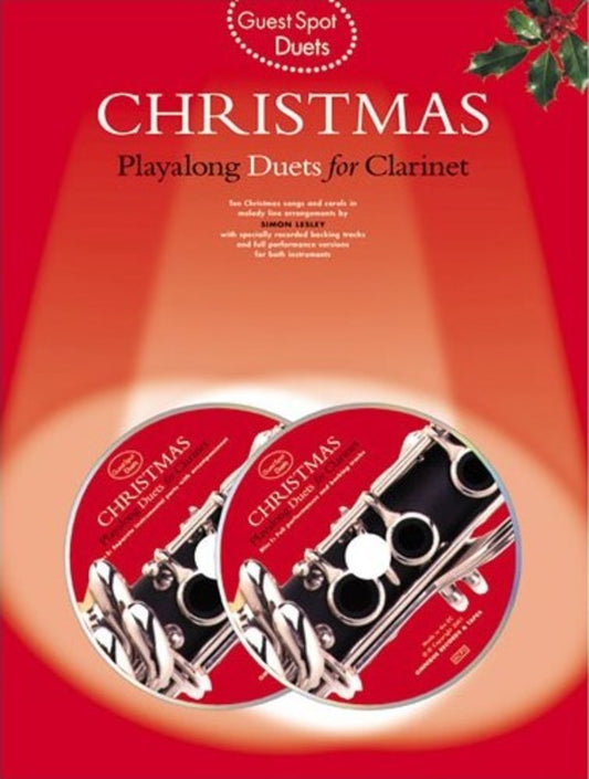 Guest Spot - Christmas Duets Clarinet Play Along Book/2 Cd's