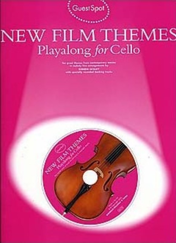 Guest Spot - New Film Themes Cello Play Along Book/Cd