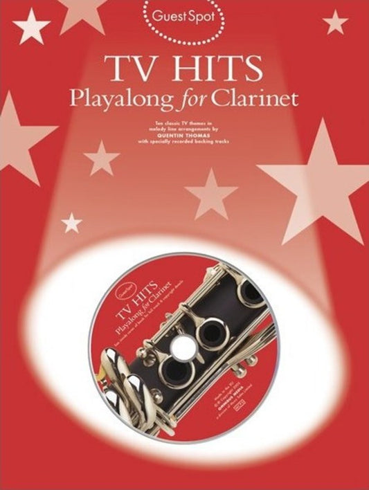 Guest Spot - TV Hits Clarinet Play Along Book/Cd