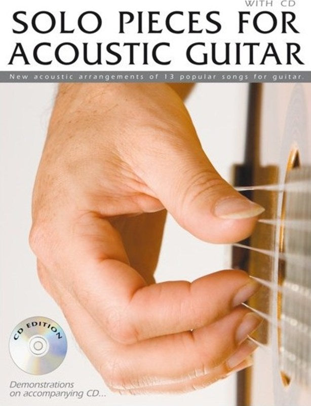 Solo Pieces For Acousitc Guitar Bk/Cd