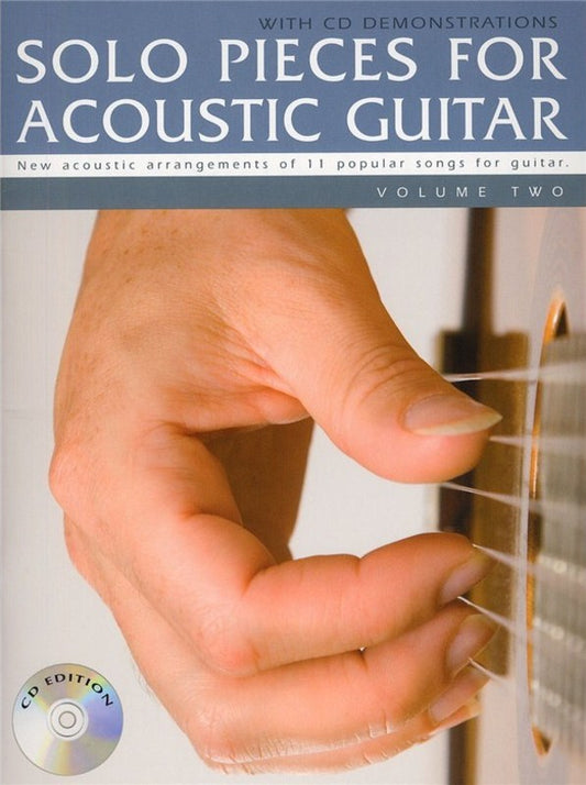 Solo Pieces For Acoustic Guitar Vol 2 Bk/Cd