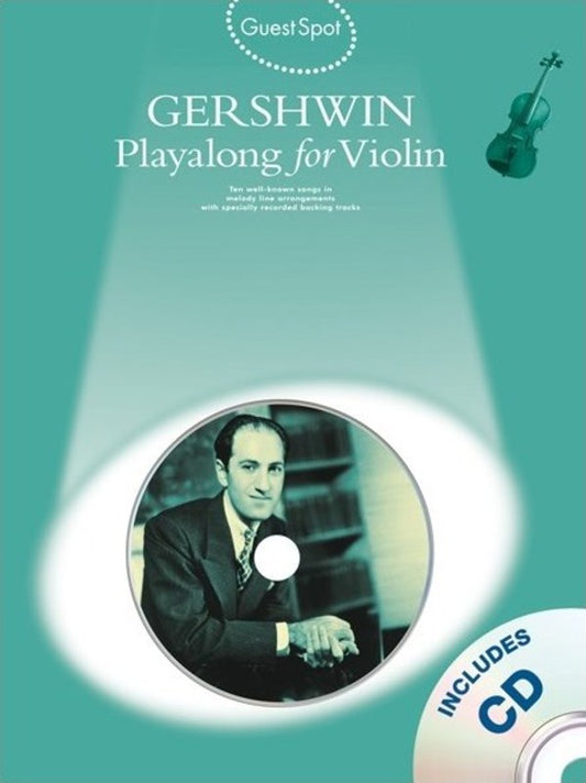 Guest Spot - Gershwin Violin Play Along Book/Cd