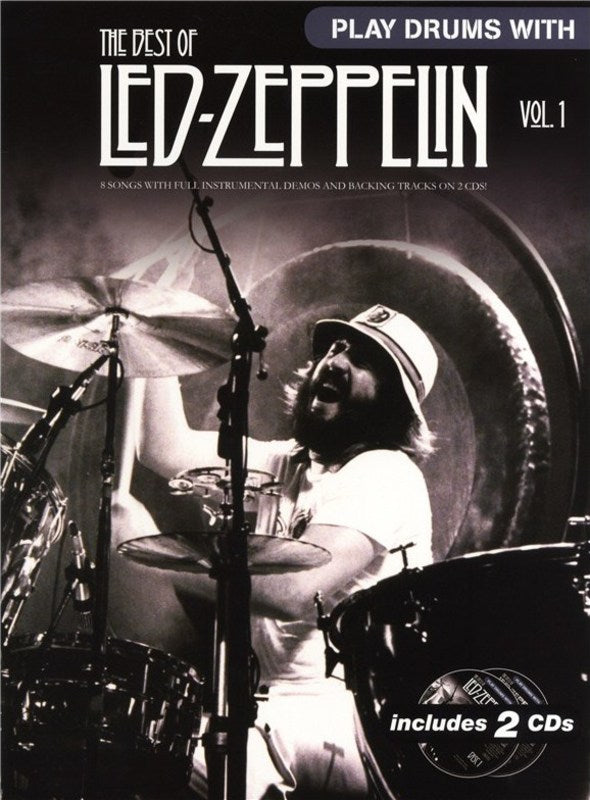 Play Drums With The Best Of Led Zeppelin Volume 1 Book/ 2 Cds